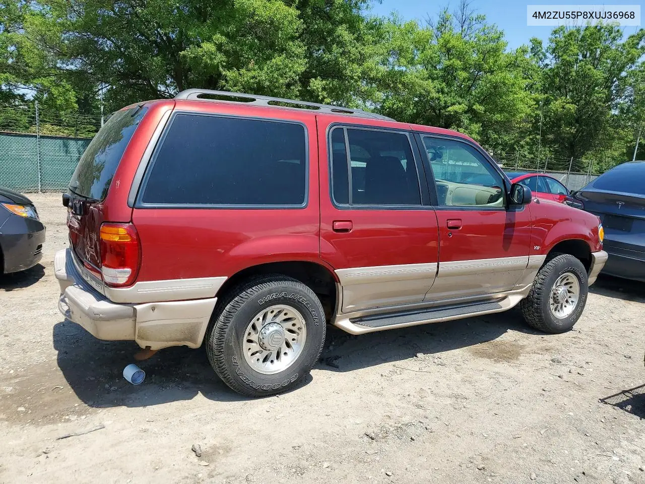 1999 Mercury Mountaineer VIN: 4M2ZU55P8XUJ36968 Lot: 59264366