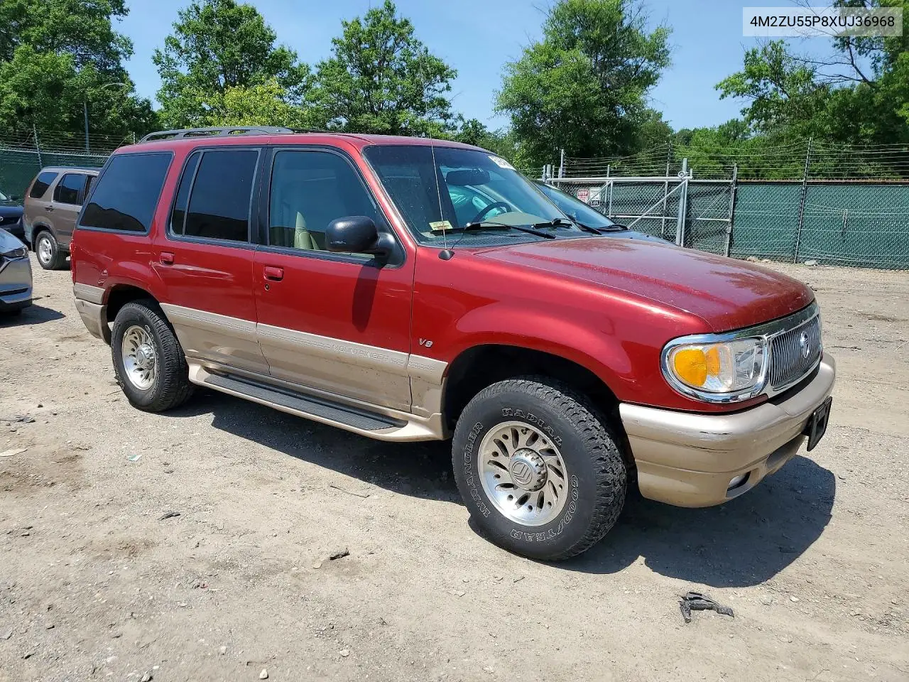 1999 Mercury Mountaineer VIN: 4M2ZU55P8XUJ36968 Lot: 59264366