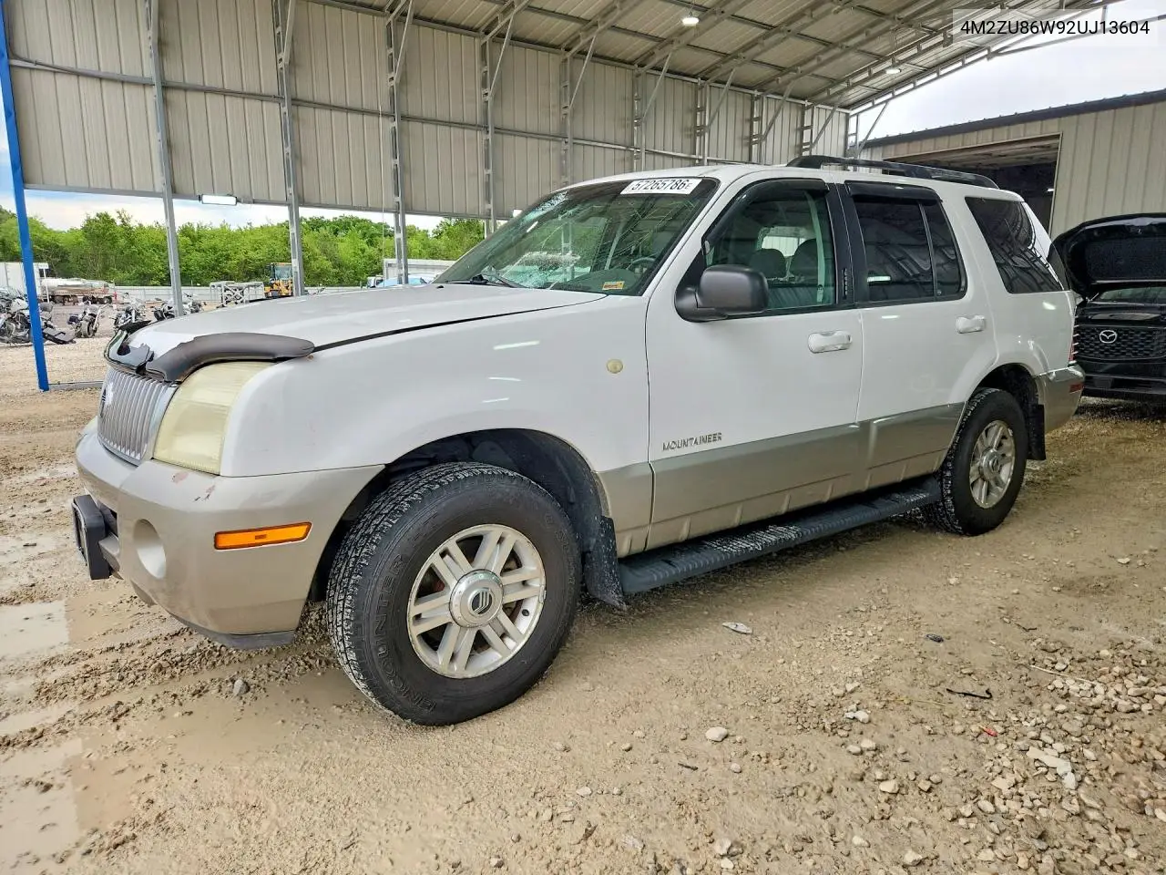 2002 Mercury Mountaineer VIN: 4M2ZU86W92UJ13604 Lot: 57265786