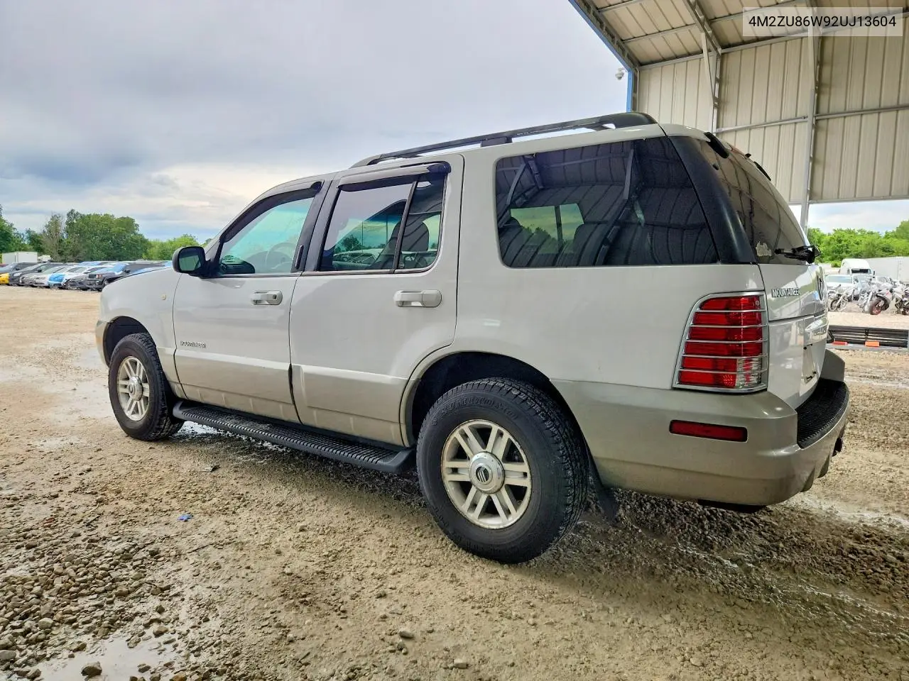 2002 Mercury Mountaineer VIN: 4M2ZU86W92UJ13604 Lot: 57265786