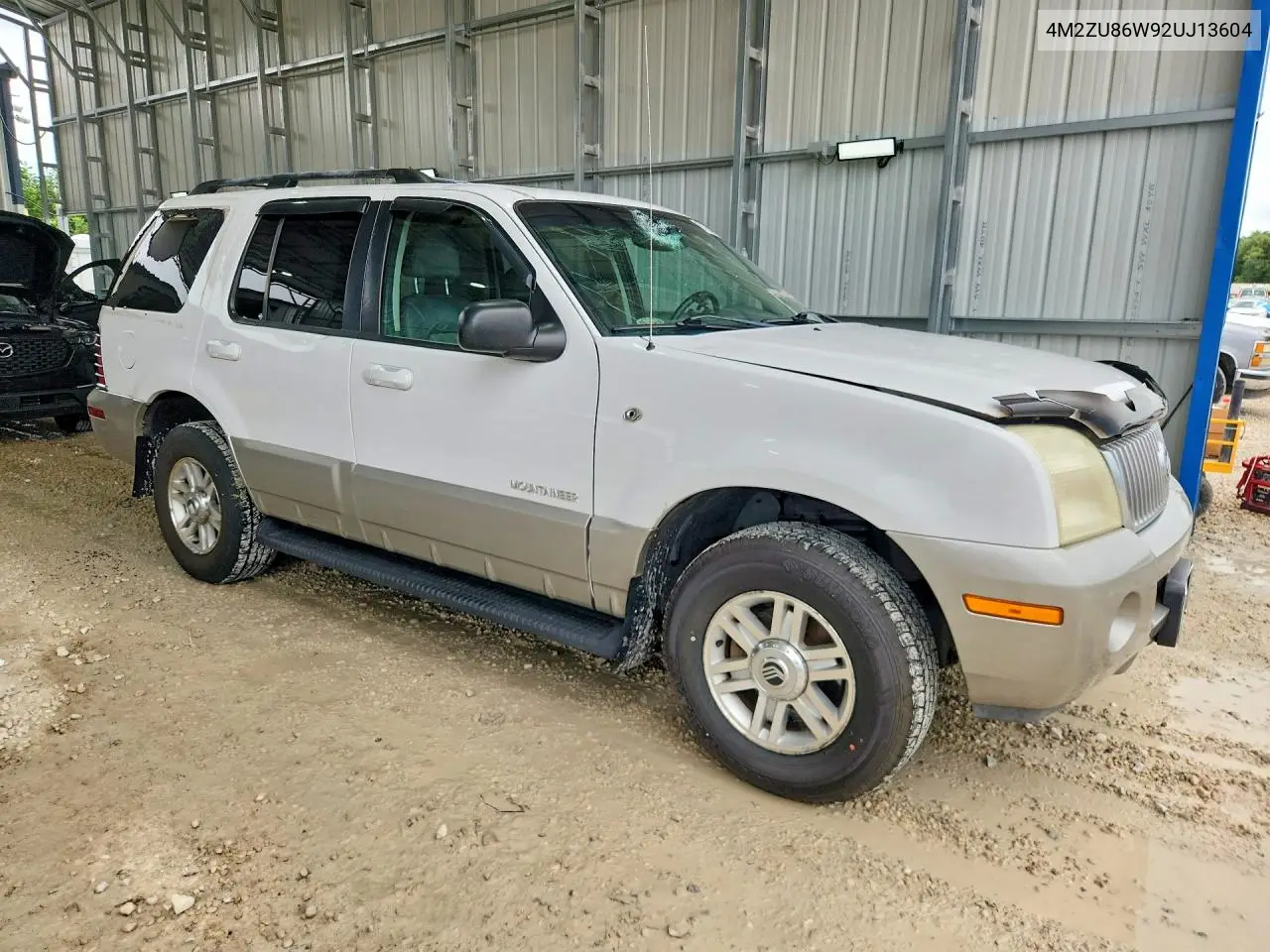 2002 Mercury Mountaineer VIN: 4M2ZU86W92UJ13604 Lot: 57265786