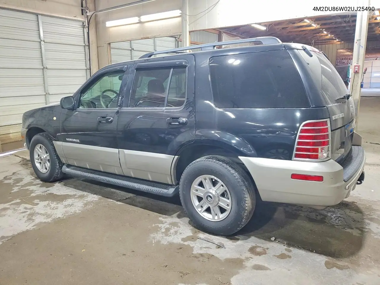 2002 Mercury Mountaineer VIN: 4M2DU86W02UJ25490 Lot: 59285656