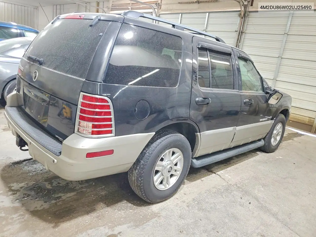 2002 Mercury Mountaineer VIN: 4M2DU86W02UJ25490 Lot: 59285656