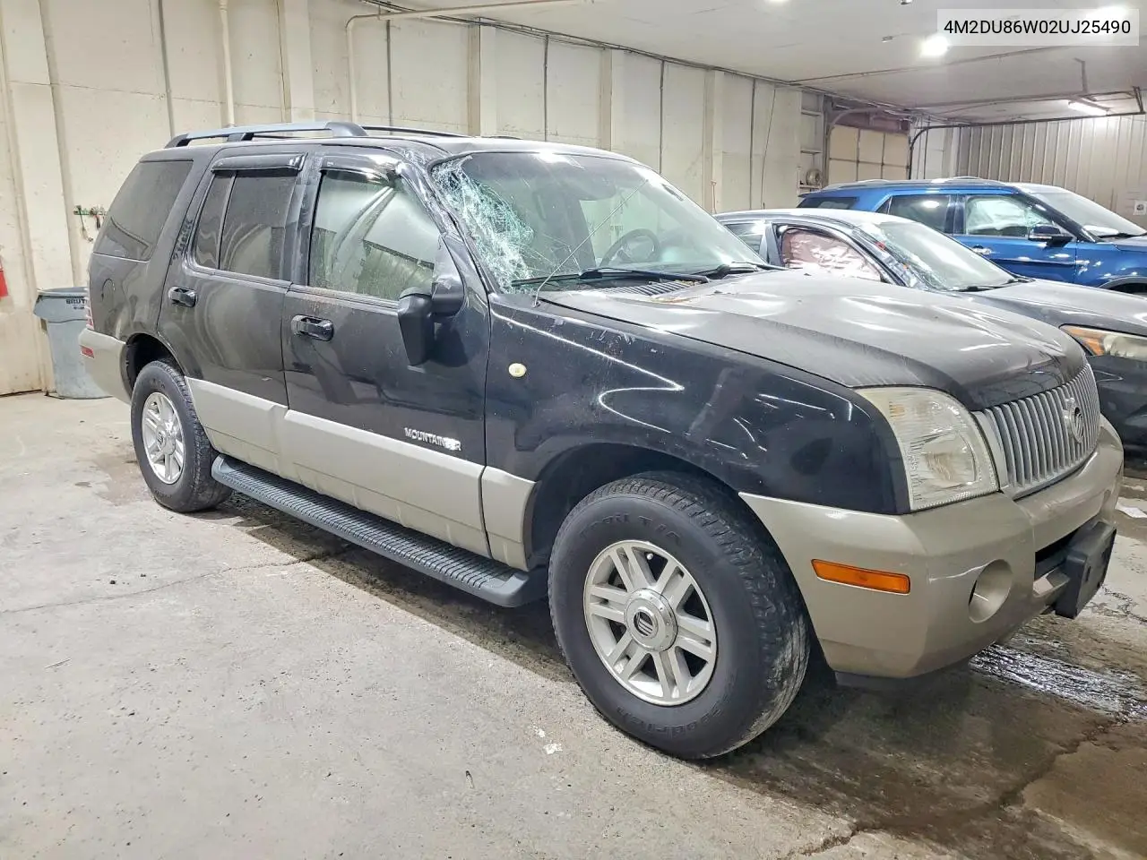 2002 Mercury Mountaineer VIN: 4M2DU86W02UJ25490 Lot: 59285656