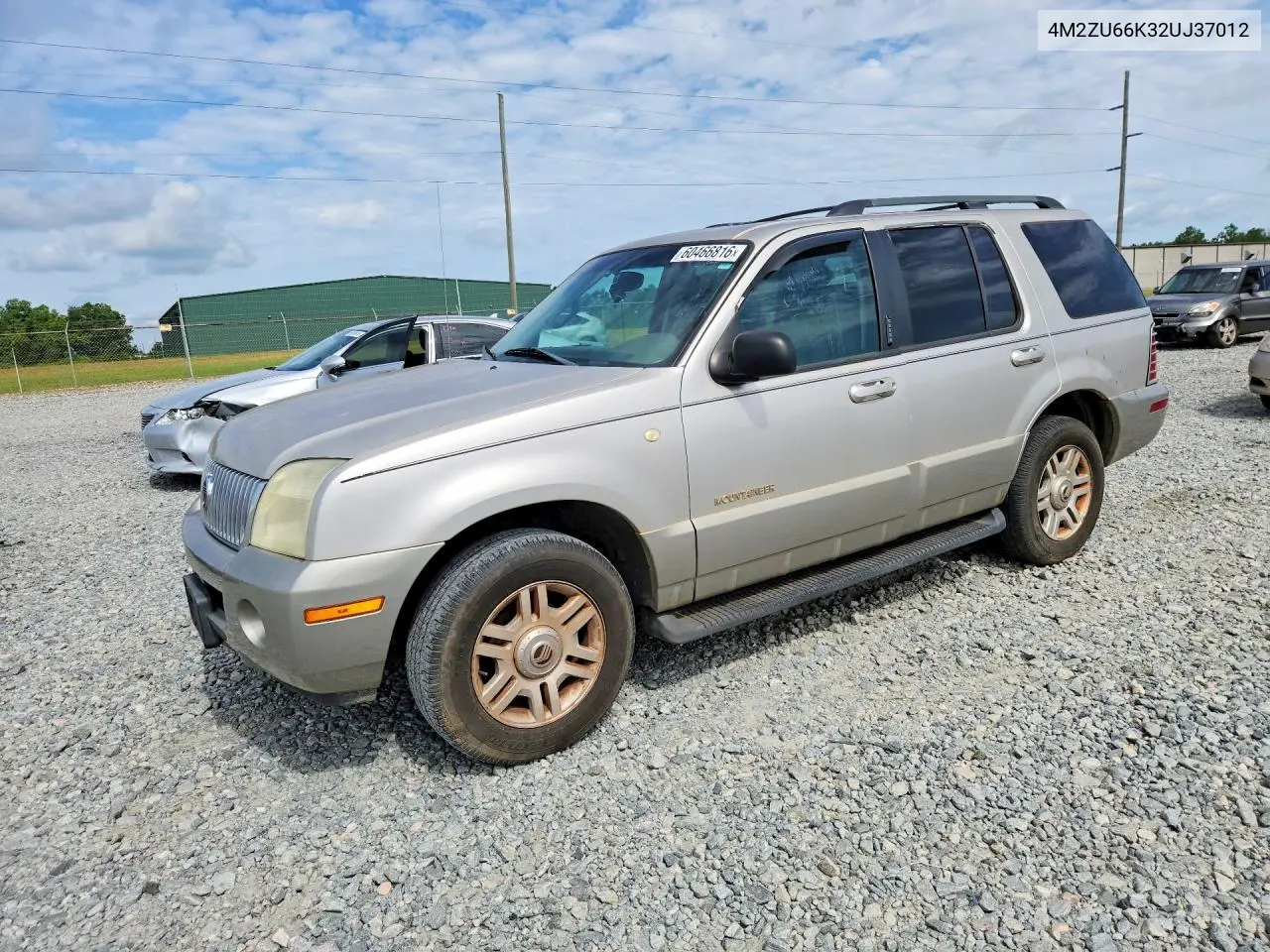 2002 Mercury Mountaineer VIN: 4M2ZU66K32UJ37012 Lot: 60466816