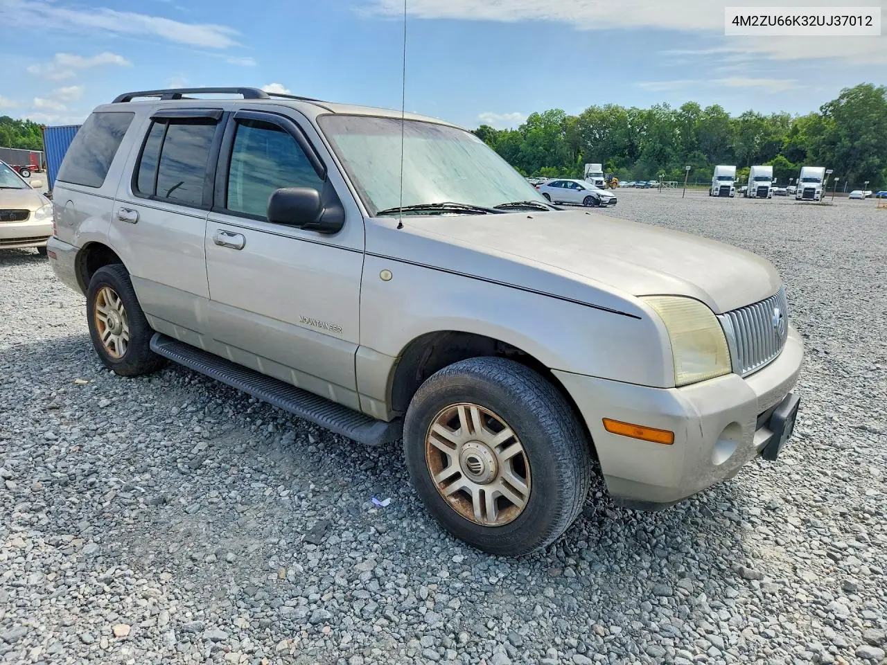 2002 Mercury Mountaineer VIN: 4M2ZU66K32UJ37012 Lot: 60466816