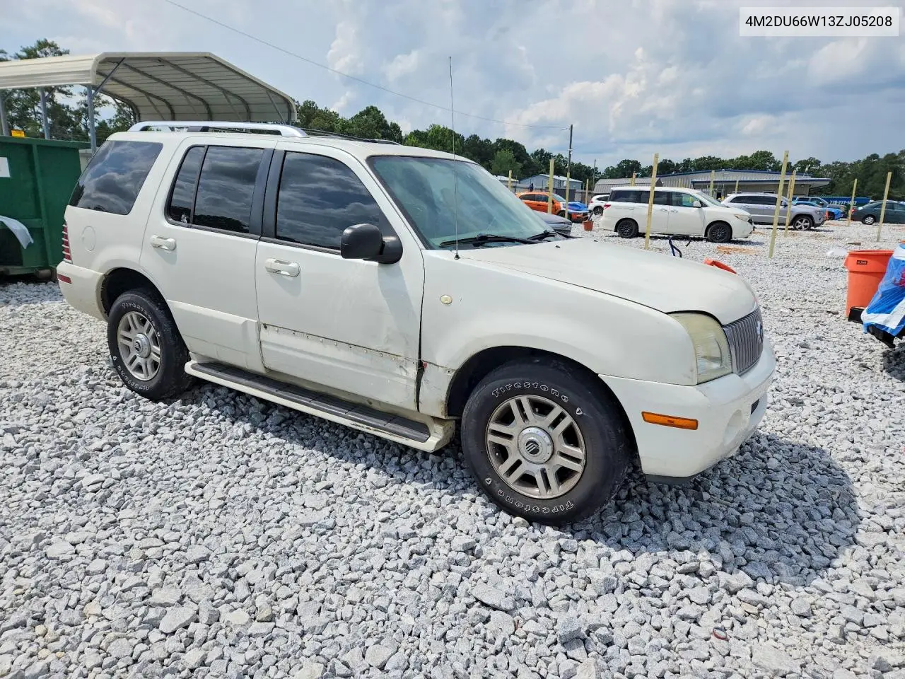 2003 Mercury Mountaineer VIN: 4M2DU66W13ZJ05208 Lot: 60577516