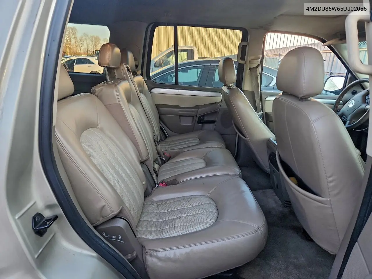 2005 Mercury Mountaineer VIN: 4M2DU86W65UJ02056 Lot: 60501086