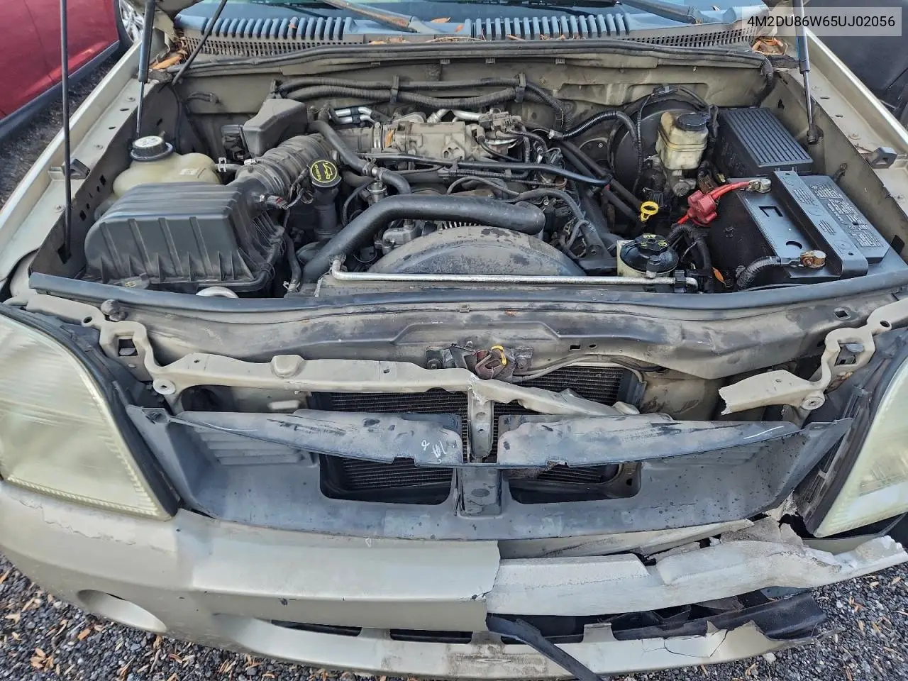 2005 Mercury Mountaineer VIN: 4M2DU86W65UJ02056 Lot: 60501086