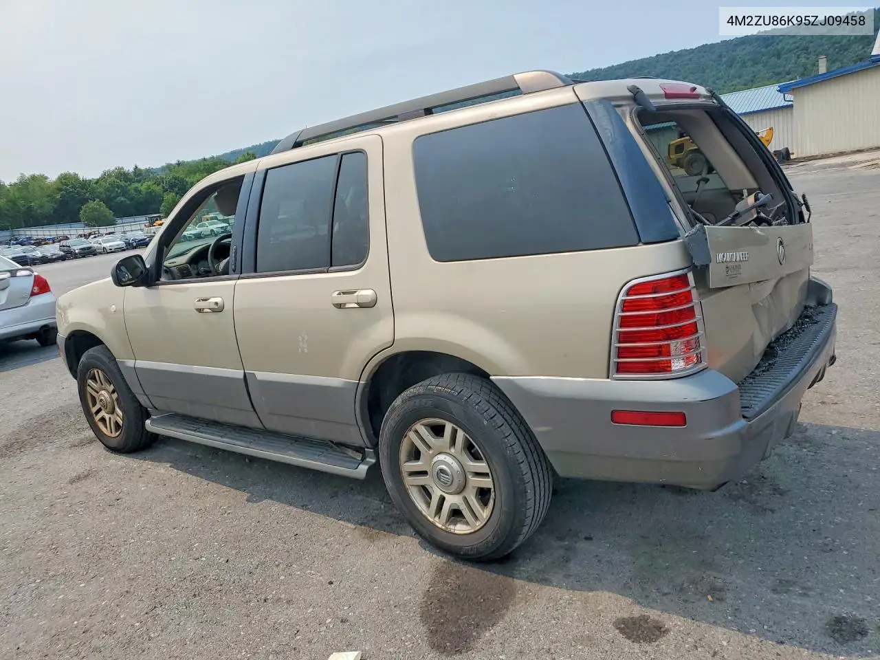 2005 Mercury Mountaineer VIN: 4M2ZU86K95ZJ09458 Lot: 61107206