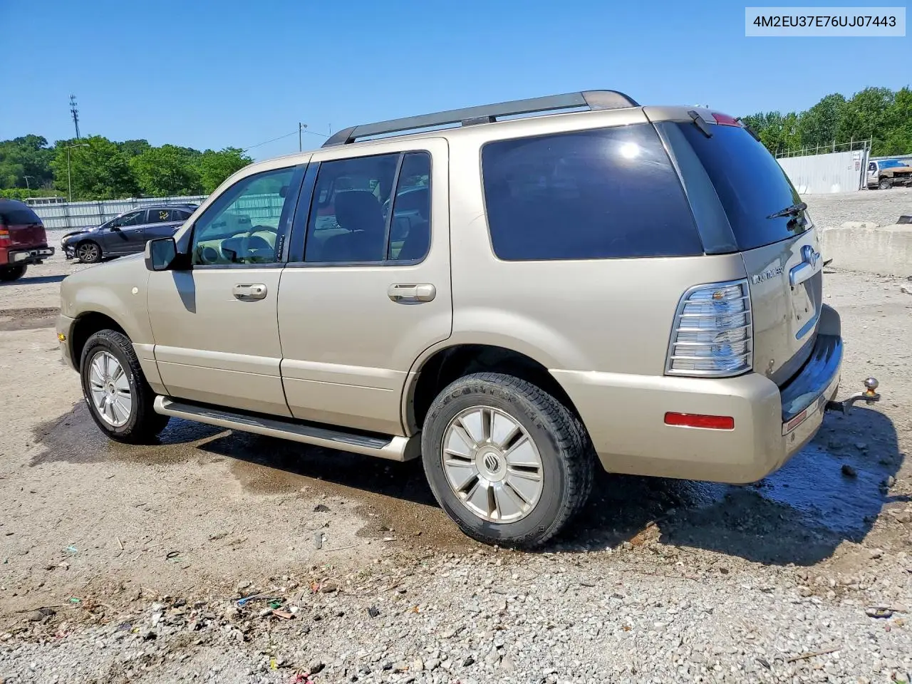 2006 Mercury Mountaineer Luxury VIN: 4M2EU37E76UJ07443 Lot: 52680416