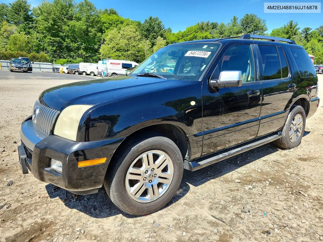 2006 Mercury Mountaineer Premier VIN: 4M2EU48816UJ16878 Lot: 54672236