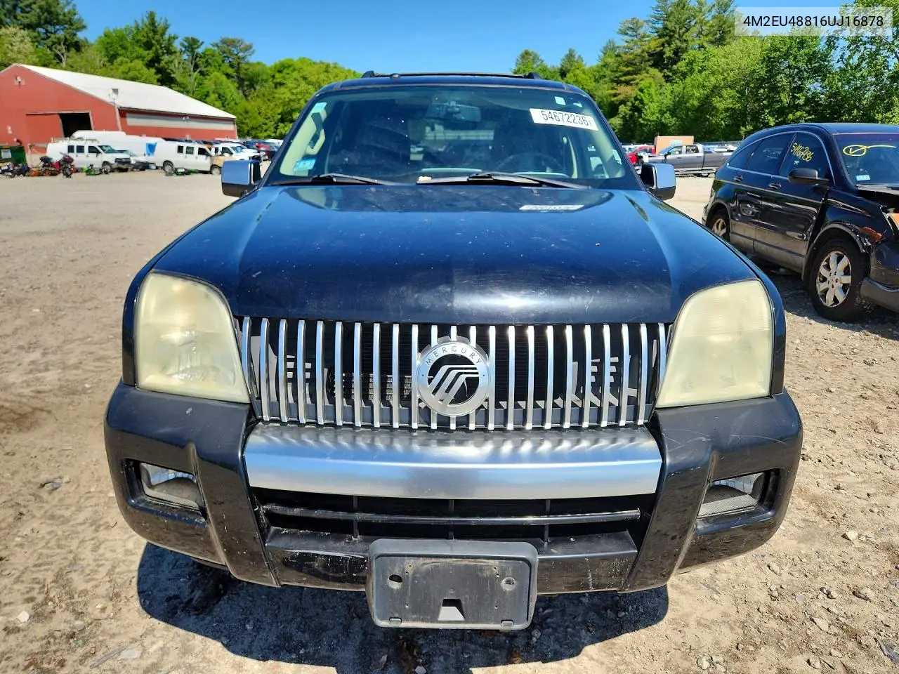 2006 Mercury Mountaineer Premier VIN: 4M2EU48816UJ16878 Lot: 54672236