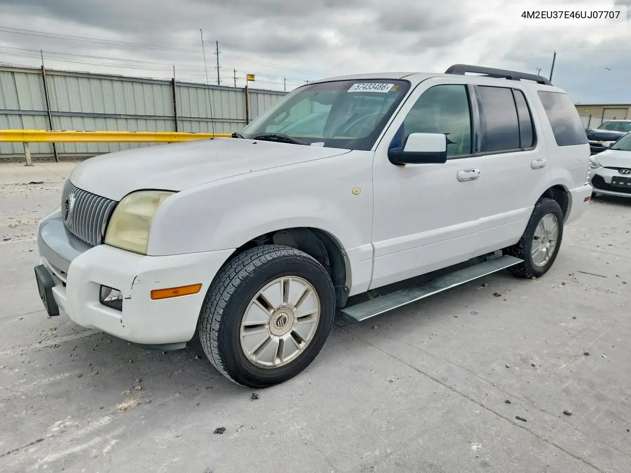 2006 Mercury Mountaineer Luxury VIN: 4M2EU37E46UJ07707 Lot: 57433486