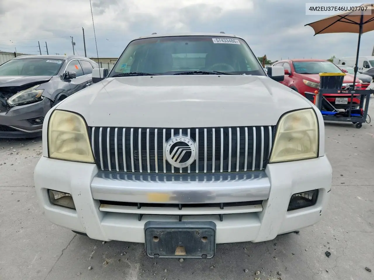 2006 Mercury Mountaineer Luxury VIN: 4M2EU37E46UJ07707 Lot: 57433486