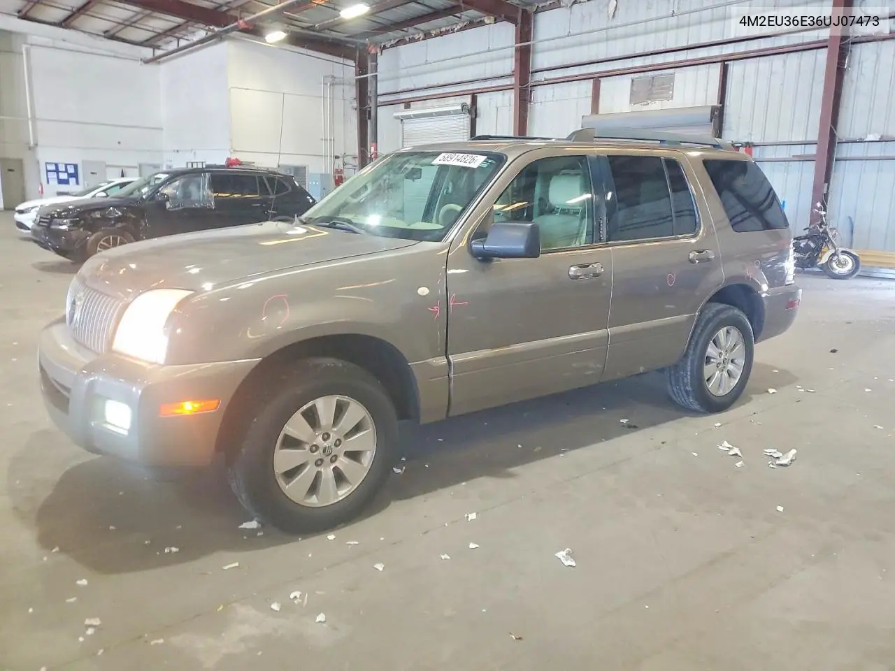 2006 Mercury Mountaineer Convenience VIN: 4M2EU36E36UJ07473 Lot: 58914826