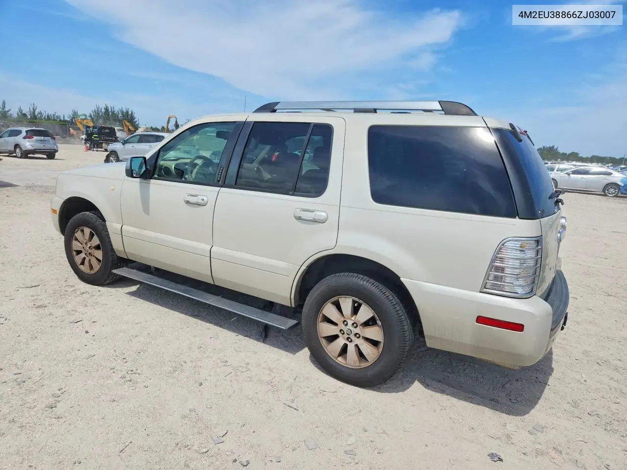2006 Mercury Mountaineer Premier VIN: 4M2EU38866ZJ03007 Lot: 58946266