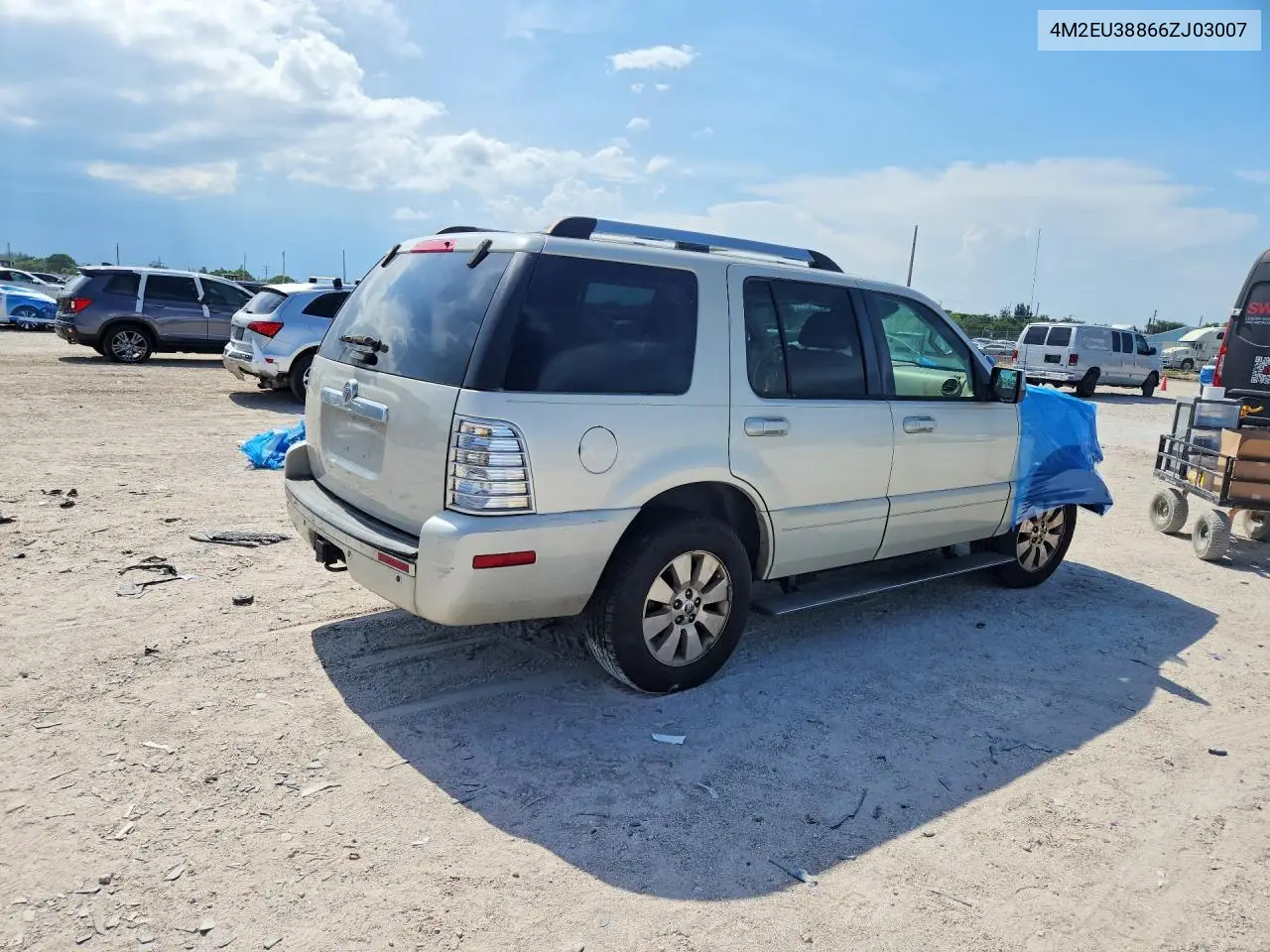 2006 Mercury Mountaineer Premier VIN: 4M2EU38866ZJ03007 Lot: 58946266