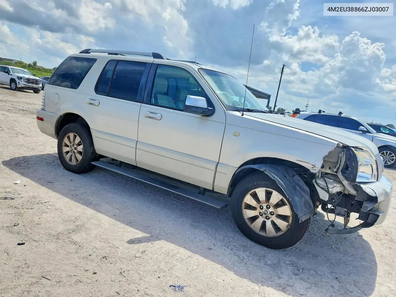2006 Mercury Mountaineer Premier VIN: 4M2EU38866ZJ03007 Lot: 58946266