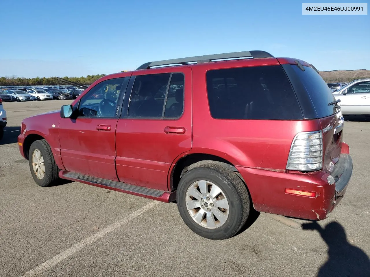 2006 Mercury Mountaineer Convenience VIN: 4M2EU46E46UJ00991 Lot: 85725674