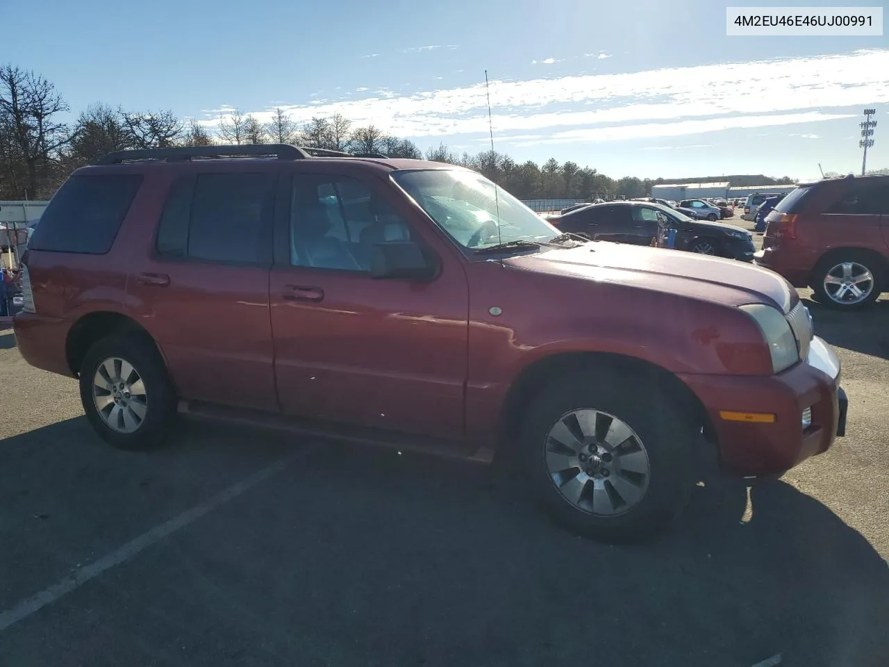 2006 Mercury Mountaineer Convenience VIN: 4M2EU46E46UJ00991 Lot: 85725674