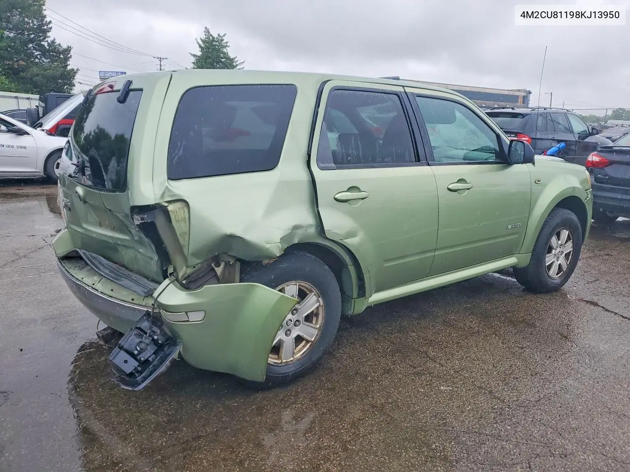2008 Mercury Mariner VIN: 4M2CU81198KJ13950 Lot: 51040356