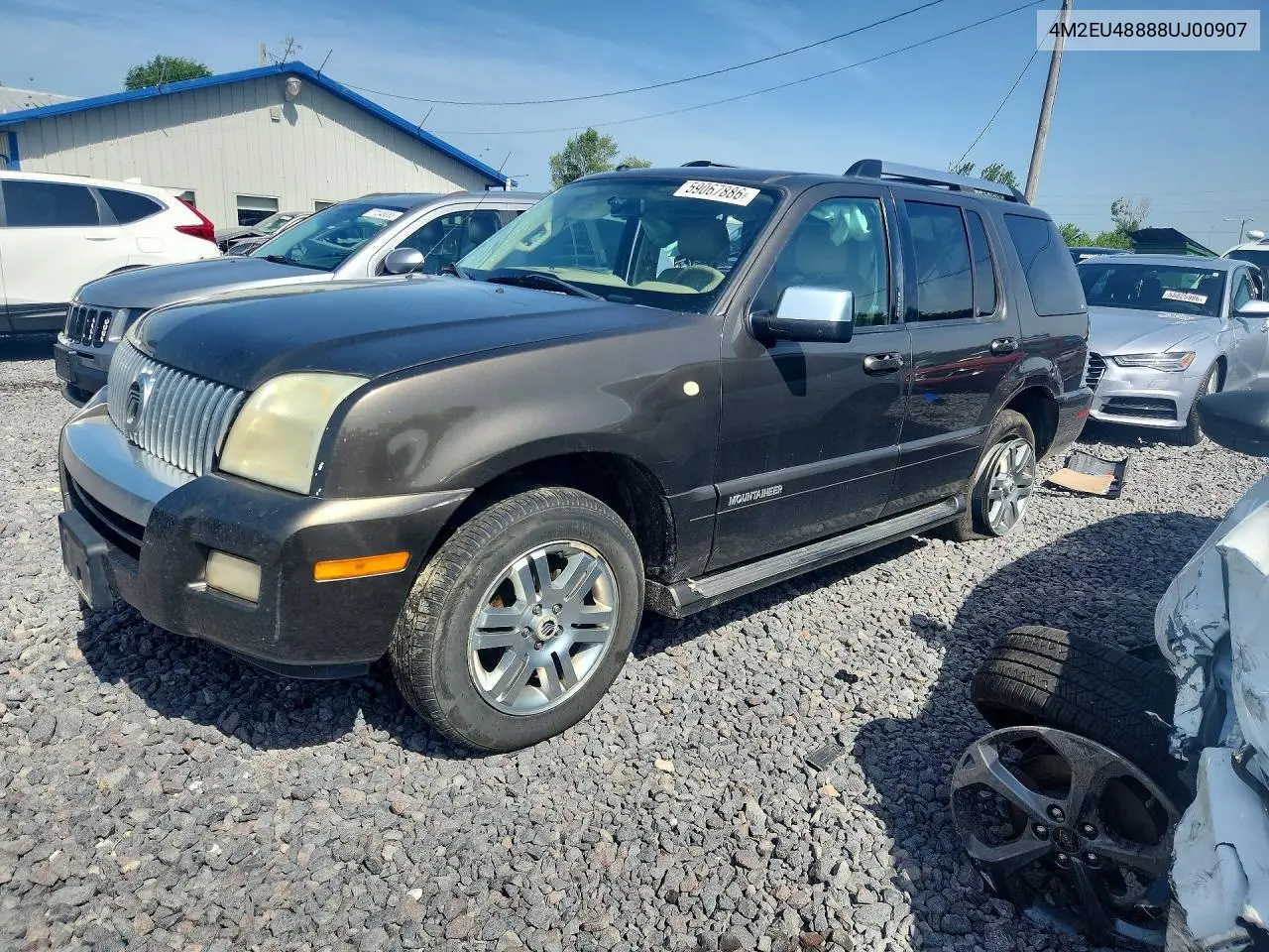 2008 Mercury Mountaineer Premier VIN: 4M2EU48888UJ00907 Lot: 59067886