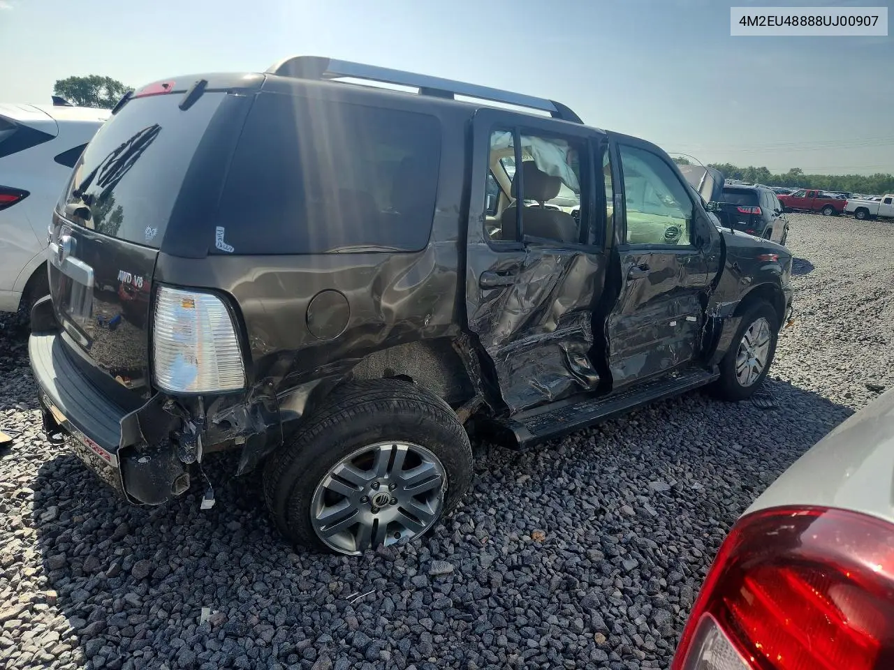 2008 Mercury Mountaineer Premier VIN: 4M2EU48888UJ00907 Lot: 59067886