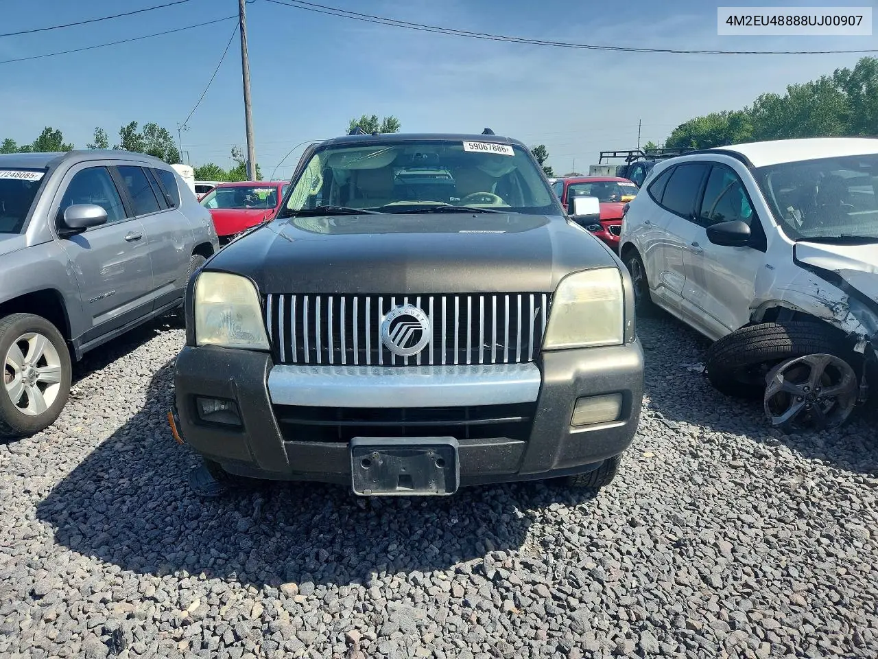 2008 Mercury Mountaineer Premier VIN: 4M2EU48888UJ00907 Lot: 59067886