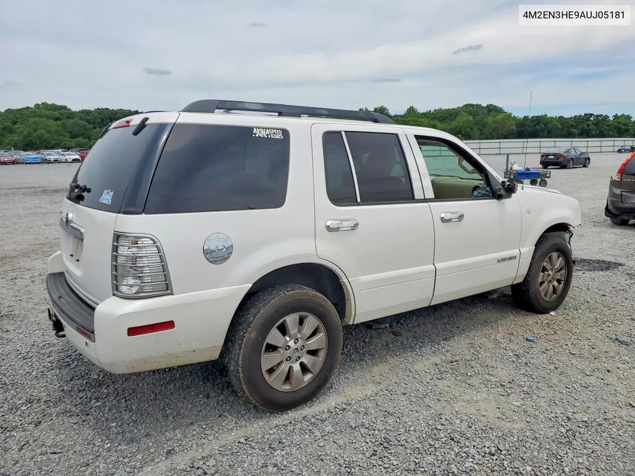 2010 Mercury Mountaineer VIN: 4M2EN3HE9AUJ05181 Lot: 58724386