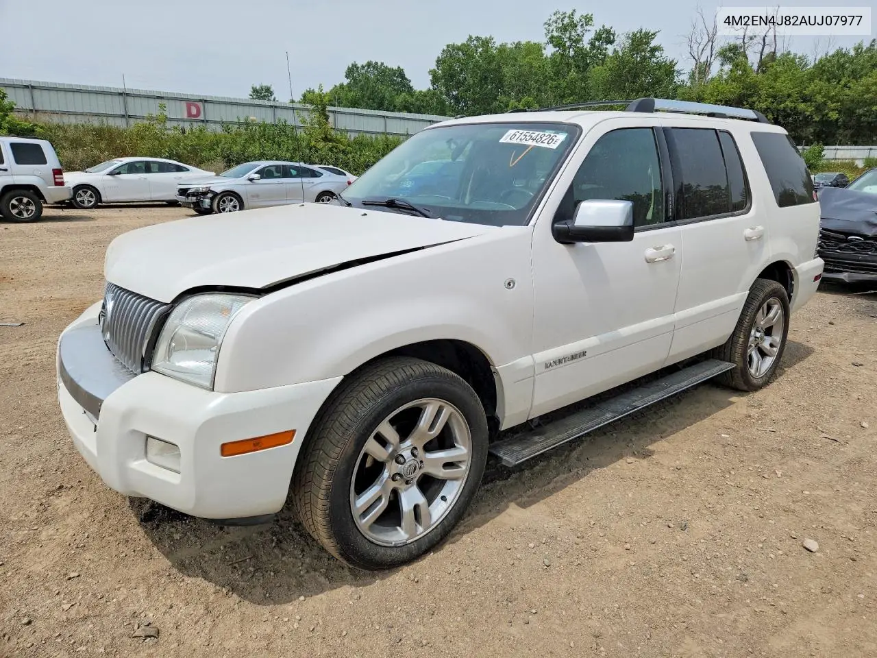 2010 Mercury Mountaineer Premier VIN: 4M2EN4J82AUJ07977 Lot: 61554826
