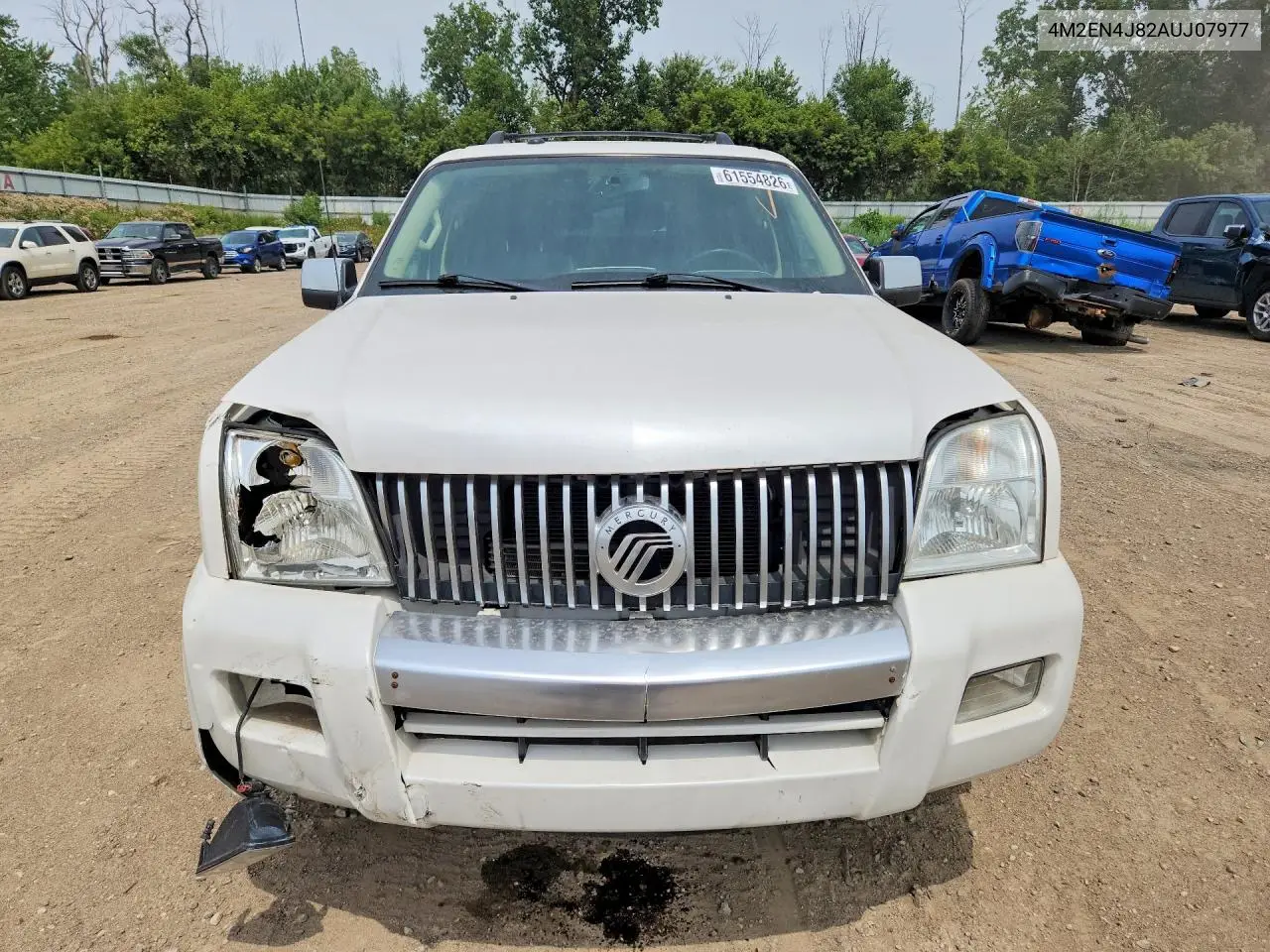 2010 Mercury Mountaineer Premier VIN: 4M2EN4J82AUJ07977 Lot: 61554826