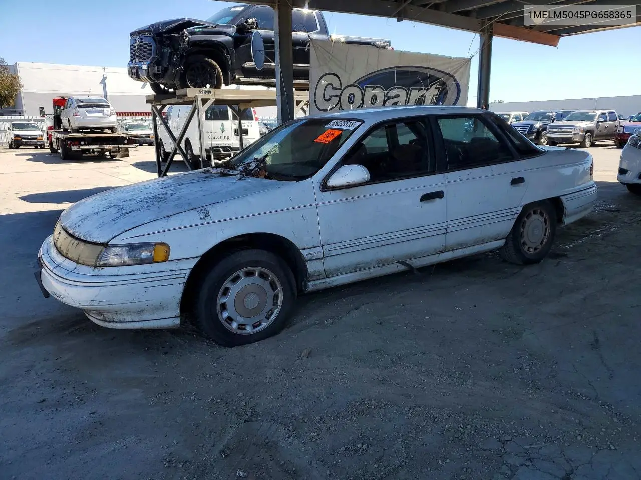 1993 Mercury Sable Gs VIN: 1MELM5045PG658365 Lot: 56622016