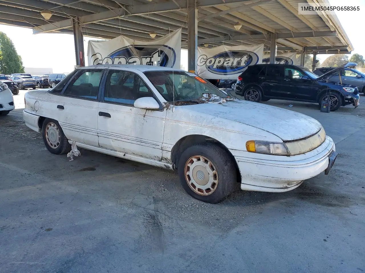 1993 Mercury Sable Gs VIN: 1MELM5045PG658365 Lot: 56622016