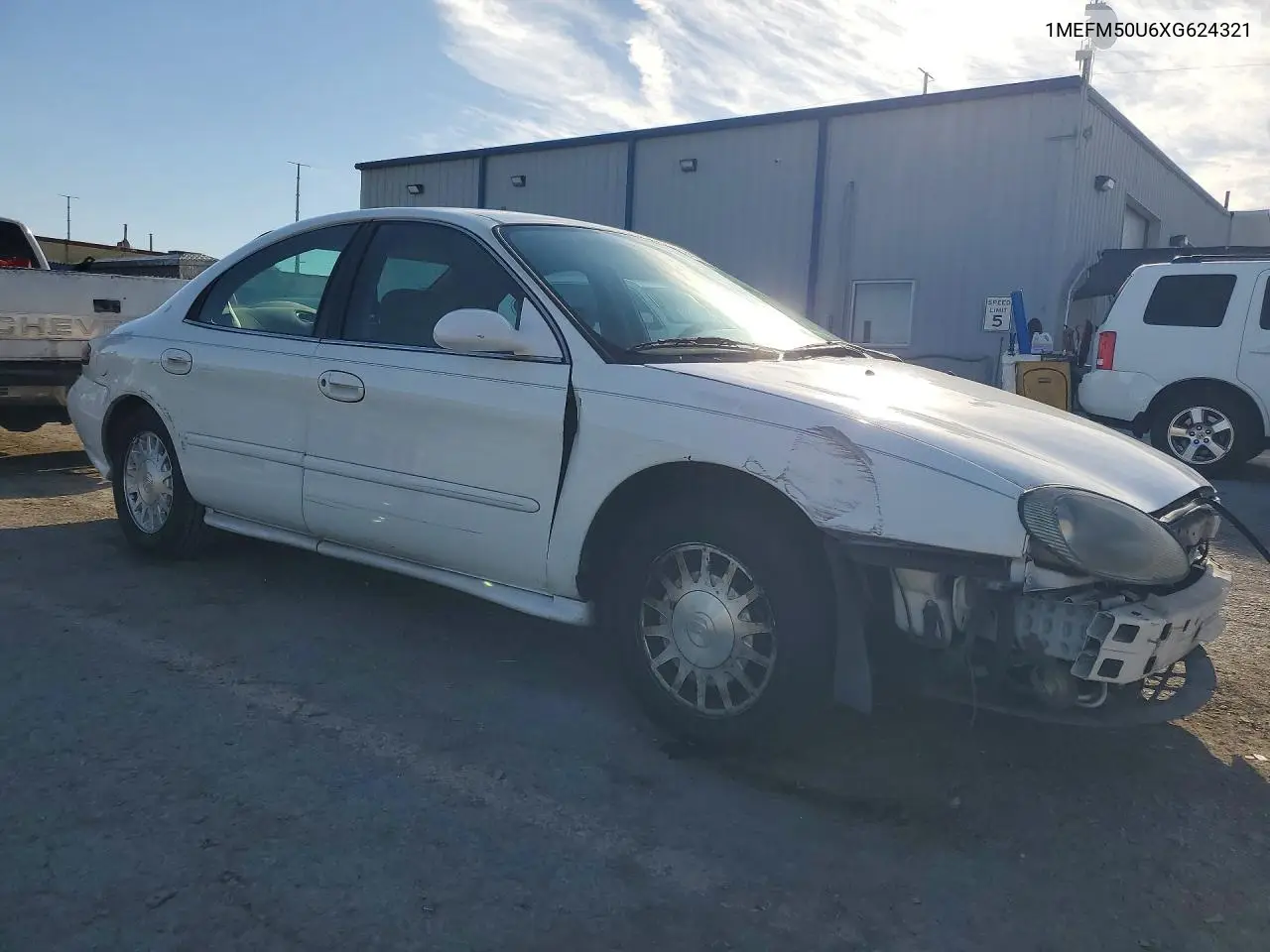 1999 Mercury Sable Gs VIN: 1MEFM50U6XG624321 Lot: 47605906