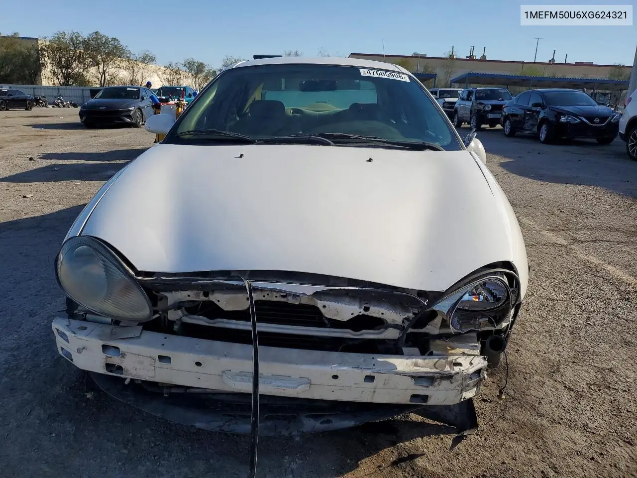 1999 Mercury Sable Gs VIN: 1MEFM50U6XG624321 Lot: 47605906