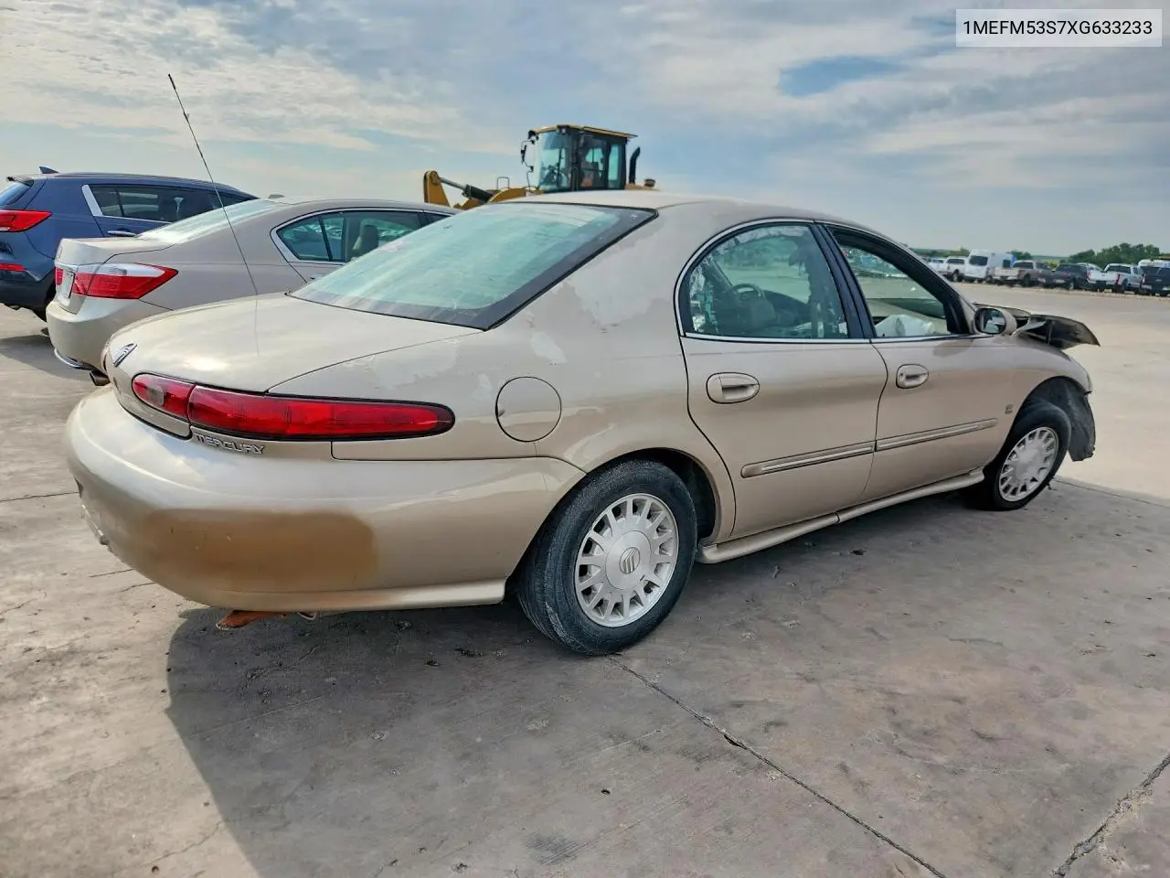 1999 Mercury Sable Ls VIN: 1MEFM53S7XG633233 Lot: 54706716