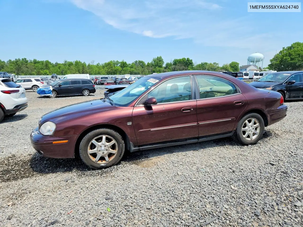 2000 Mercury Sable Ls Premium VIN: 1MEFM55SXYA624740 Lot: 54118766