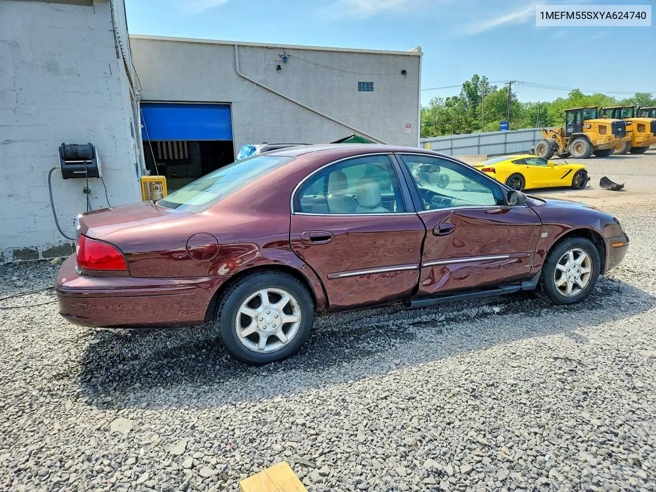 2000 Mercury Sable Ls Premium VIN: 1MEFM55SXYA624740 Lot: 54118766