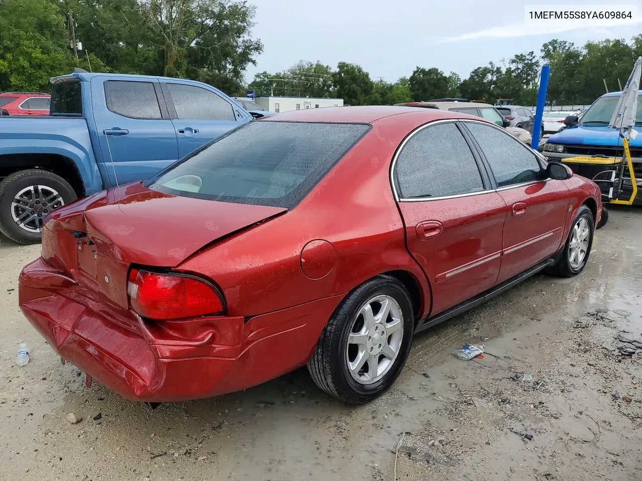 2000 Mercury Sable Ls Premium VIN: 1MEFM55S8YA609864 Lot: 60074656