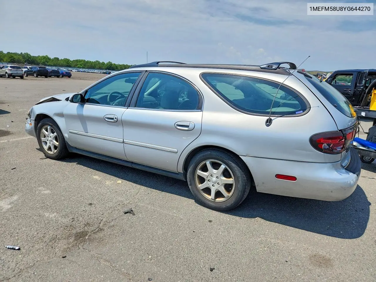 2000 Mercury Sable Gs VIN: 1MEFM58U8YG644270 Lot: 85623045