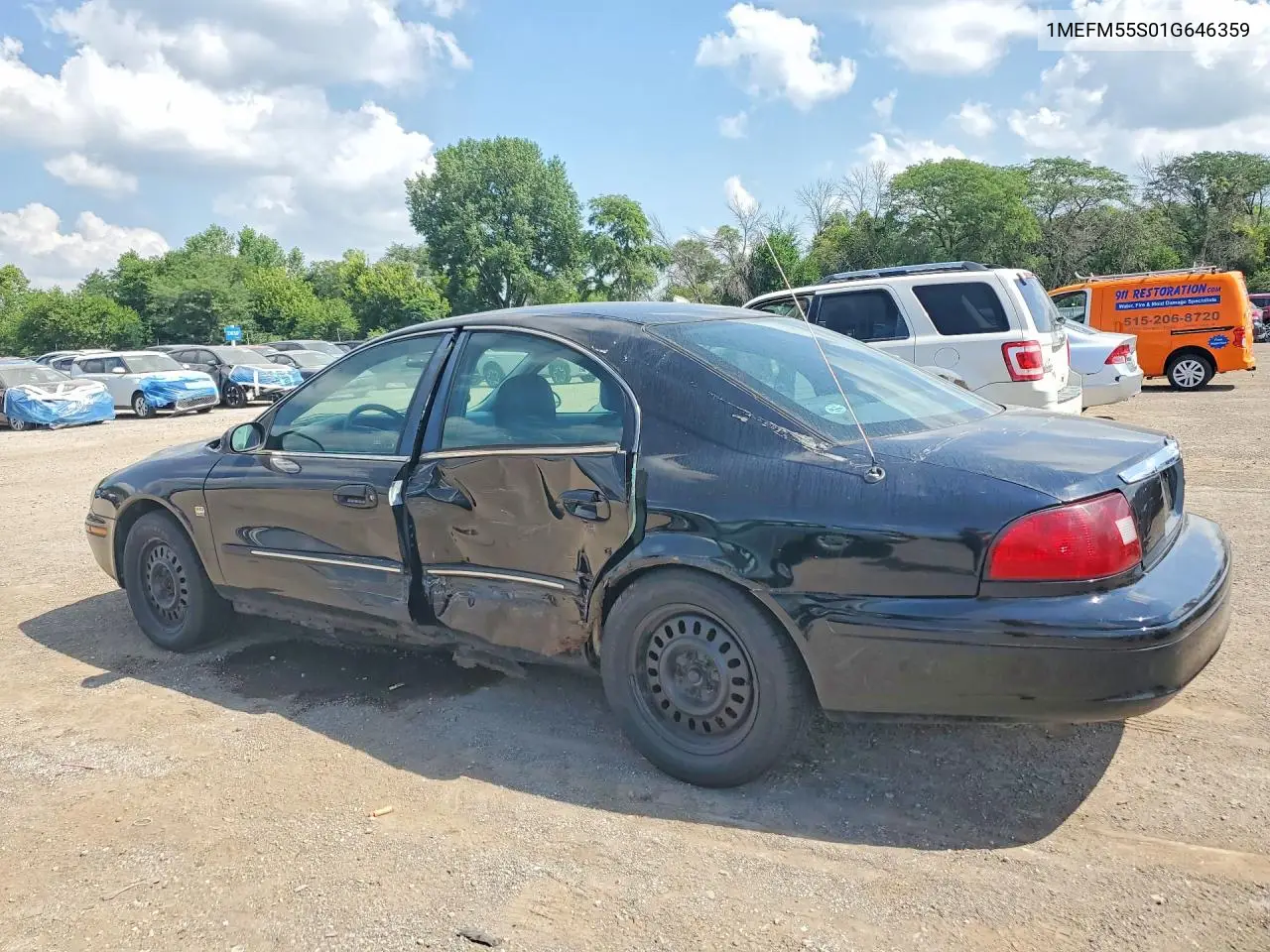 2001 Mercury Sable Ls Premium VIN: 1MEFM55S01G646359 Lot: 60992796
