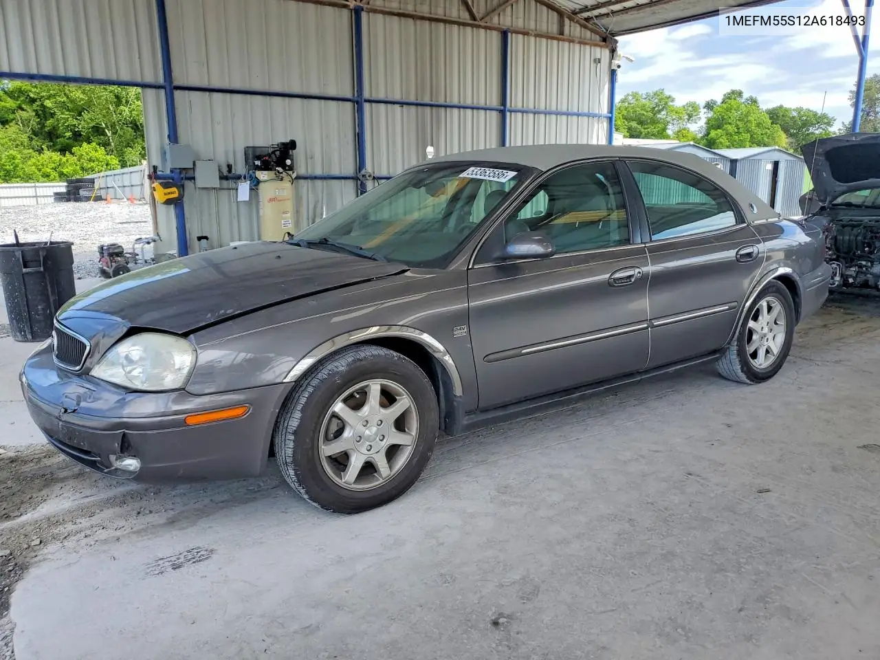 2002 Mercury Sable Ls Premium VIN: 1MEFM55S12A618493 Lot: 53363586