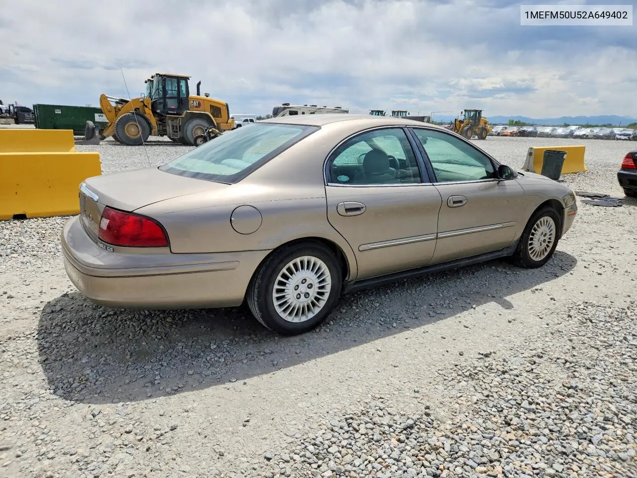 2002 Mercury Sable Gs VIN: 1MEFM50U52A649402 Lot: 55711726