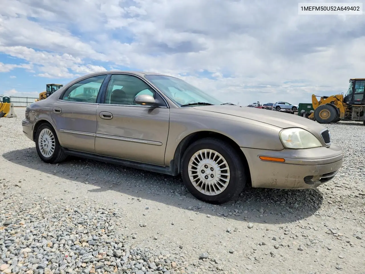 2002 Mercury Sable Gs VIN: 1MEFM50U52A649402 Lot: 55711726
