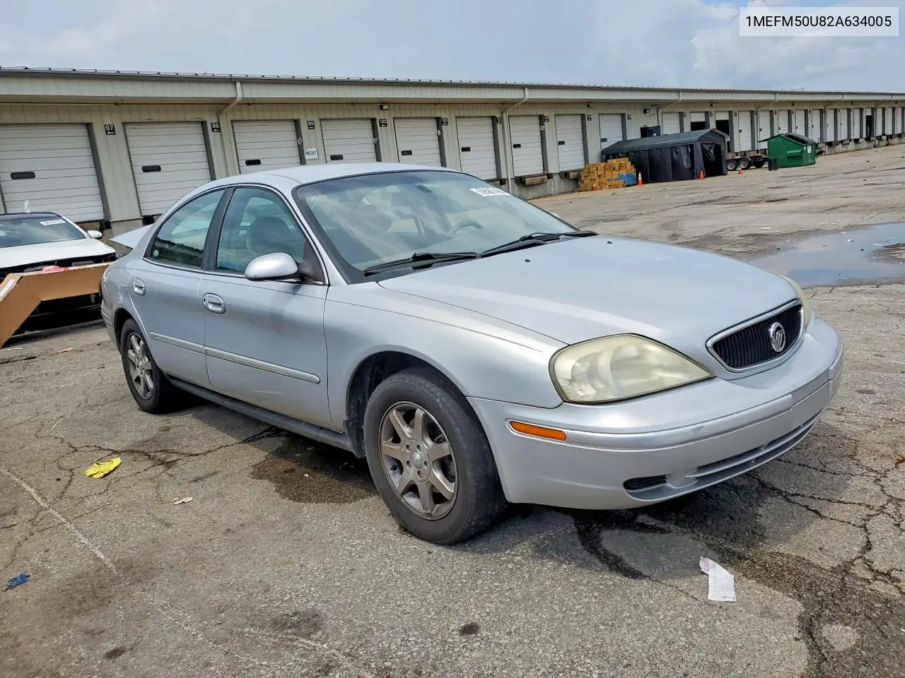 2002 Mercury Sable Gs VIN: 1MEFM50U82A634005 Lot: 59587406