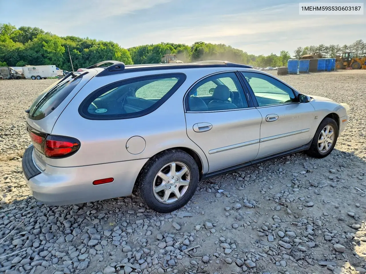 2003 Mercury Sable Ls Premium VIN: 1MEHM59S53G603187 Lot: 55093146