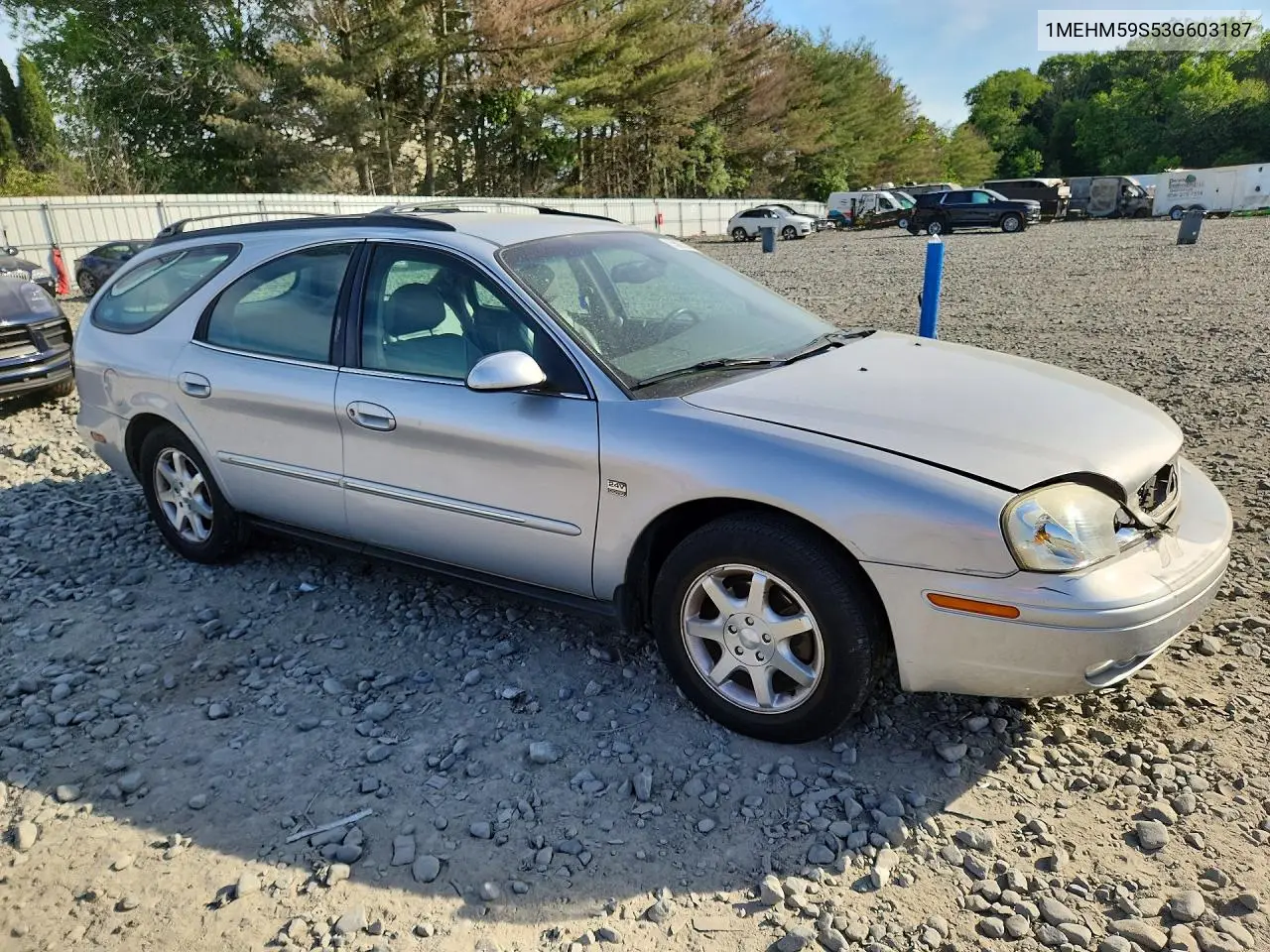 2003 Mercury Sable Ls Premium VIN: 1MEHM59S53G603187 Lot: 55093146