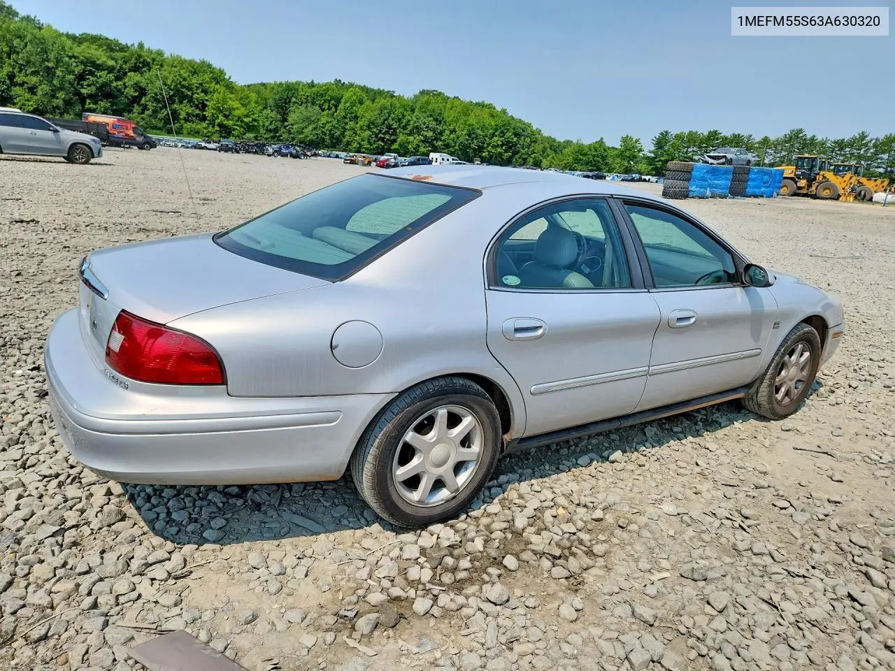 2003 Mercury Sable Ls Premium VIN: 1MEFM55S63A630320 Lot: 60553416