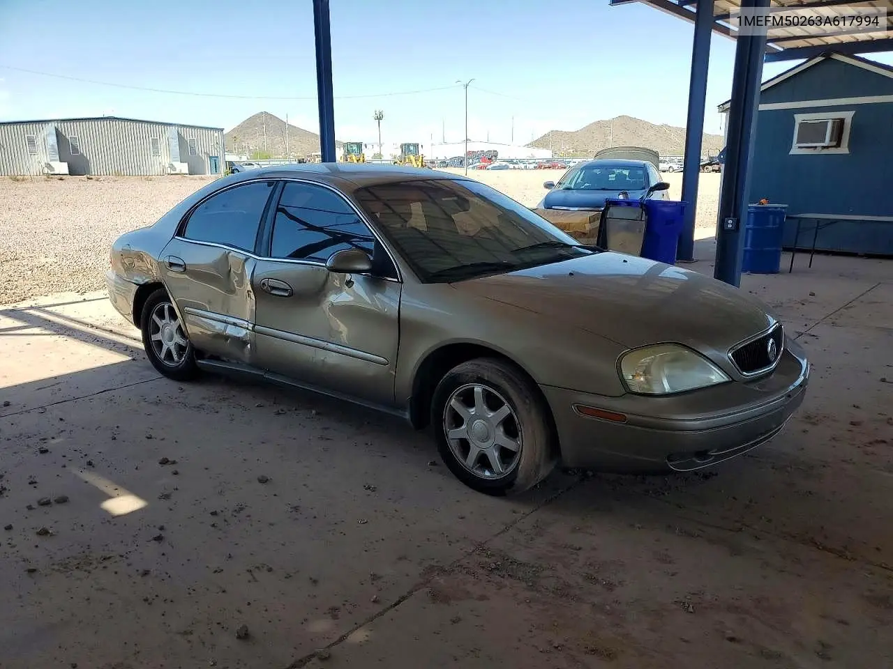 2003 Mercury Sable Gs VIN: 1MEFM50263A617994 Lot: 85963235